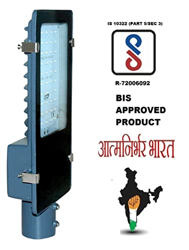 Image of DHVANTH LED 50 W Outdoor Waterproof Street Light with Osram LED, Aluminum Body, IP 65 Driver for Outdoor use. (SUN 72W P-6)