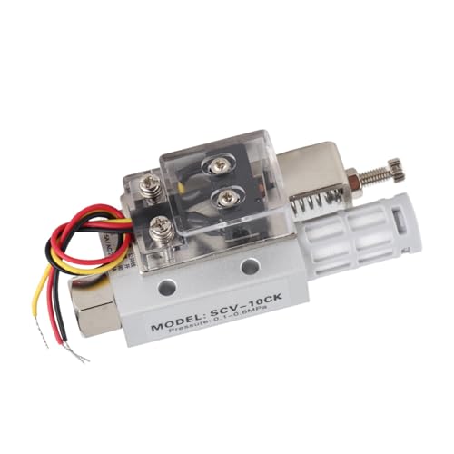 Pneumatischer Vakuum-Vakuumgenerator Air Venturi-Vakuum-Vakuum-Venturi-Pumpe, SCV-10CK Pneumatischer PR1/4-Innengewinde-Unterdruckgenerator Vakuum-Ejektor-Generator