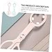 Milisten 2pcs Baby Bottle Tong Anti-Slip Grip Heat-Resistant Feeding Clamp for Infants Wide Mouth Design Dishwasher Safe for Baby Feeding