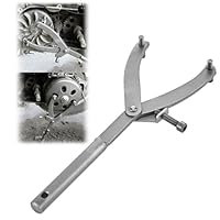 Eryndis Blockierwerkzeug Kupplung, Haltewerkzeug Kupplung, Kupplungsschlüssel,Kupplungshaltewerkzeug, Blockierwerkzeug Kupplung Für Motorrad Riemenscheibe Ausbau Halterung Reparatur