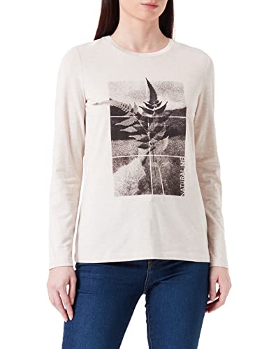 GERRY WEBER Damen 870260-35022 Sweatshirt, Cappuccino Melange, 34