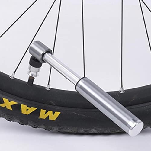 harayaa Mini Portable Pump Tire Inflator Foot Activated with Presta and Valve Compatibility Aluminium Alloy Barrel with Mount and - 3