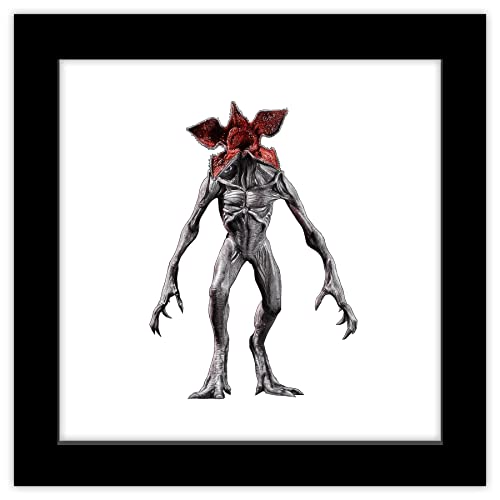 Trends International Gallery Pops Netflix Stranger Things: Season 4 - Deomgorgon Wall Art, Black Framed Version, 12'' x 12''