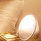 Philips SmartSleep Wake-up Light – Nachttischlampe & Wecker, Farbige Sonnenaufgangssimulation, 20 Helligkeitseinstellungen, 6 natürliche Wecktöne, Mitternacht-Lichtfunktion, Modell HF3521/01