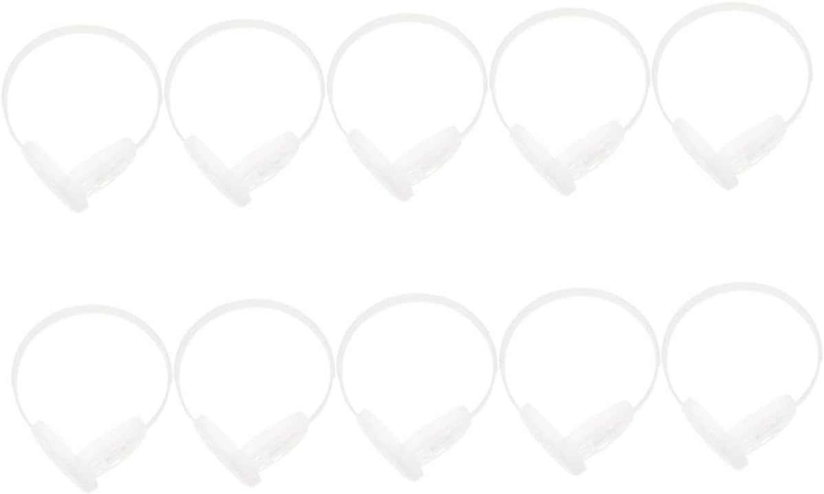 Toyvian 5 Sets Winter Earmuff Frame Plastic Earmuff Inner Racks Complete Ear Coverage for Skiing Shopping Camping Winter Activities