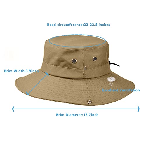 Sun Hats For Men/Women, Bucket Hat And Fishing Hat Wide Brim Foldable Boonie Hat With Uv Protectionfor For Hiking Camping #TOP5