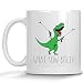 What now, Bitch? Funny Adult T-Rex Dinosaur Mug Funny Best Friend Gift for Her