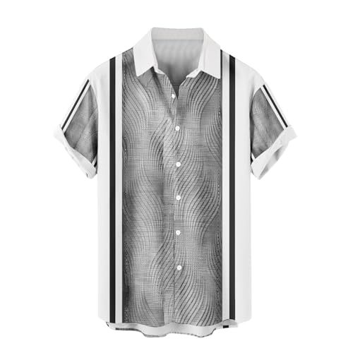 Cuban Guayabera Shirts for Men Short Sleeve Casual Button Down Shirts Summer Vacation Beach Shirt Mexican Tops4
