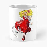 Raccoon Japan Candy Candy Home Of Pony Animated Anime Film Best Mug Holds Hand 11oz Made From White Marble Ceramic AUVTBB