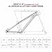 BSFHQS Mountain Bikes Hardtail Frame 26er*2.6