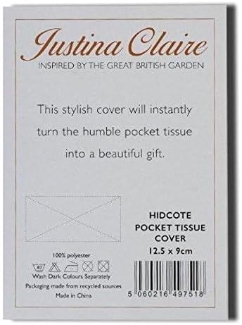 Pocket Tissue Holder in a Lavender Design. image 4