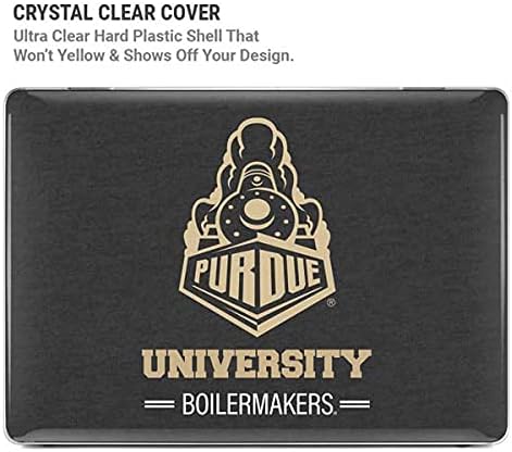 Skinit Case + Skin Compatible with MacBook Air 13in (2020) - Officially Licensed Purdue University Boilermakers Signature Logo Design