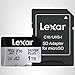 Lexar 1T Professional Silver Plus Micro SD Card, UHS-I, C10, U3, V30, Full HD & 4K, Up to 205/150 MB/s microSDXC Memory Card, for Videographers, Gamers (LMSSIPL001T-BNANU)