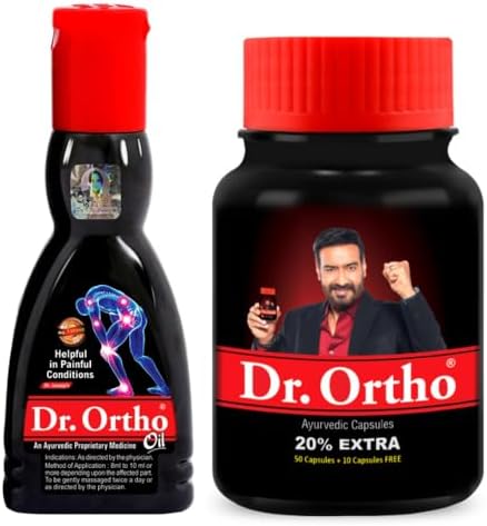 Dr.Ortho Combo Pack (Oil 60ml, 60caps)