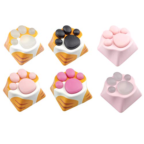 Caralin 4NB903993-A_TAIYANBESTT Metal Cat Paws Pad Mechanical Keyboard Keycaps thumb #4