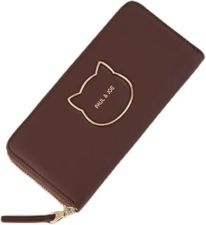 [ポールアンドジョーアクセソワ] ラウンドファスナー長財布 PJA-W1271 ビッグキャットメタル