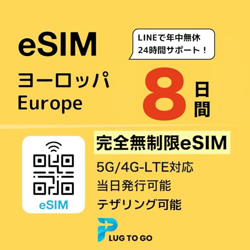 y[bp eSIMz8 S g 40Ή 5G/4G LTE f[^p s\ [bp sim [bp simJ[h tX CMX C^A XyC gR (eSIM | 8Ԗ)