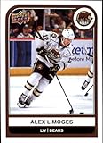 2023-24 Upper Deck AHL Hockey #27 Alex Limoges Hershey Bears Official American Hockey League Trading Card (Stock Photo Shown, Card in Near Mint to Mint Condition)