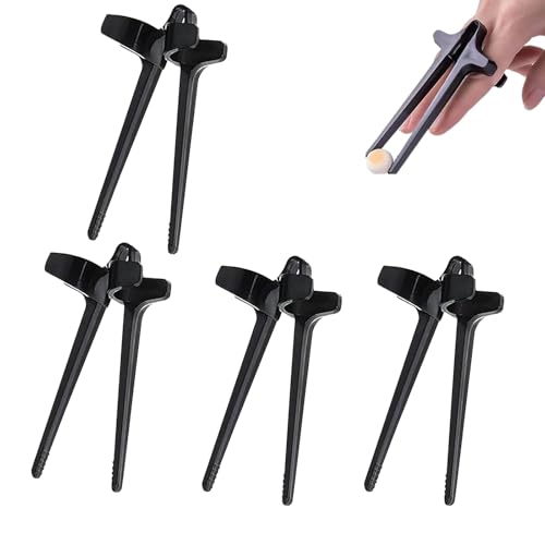 Rainway - 4 Pièces Baguettes De Doigt Joueurs, Collation Pinces, Baguettes à Frites, Mains Libres Pas De Mains Snack Clip, Pinces Réutilisables Alimentaires En Plastique Pour Gamer Et Débutants Enfants