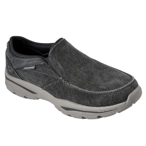 Skechers Men's Relaxed Fit-creston-moseco, Charcoal, 7.5 by Skechers - Used condition - Image 4