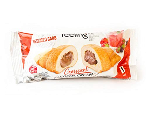 10 X 65G Feeling Ok Croissant Start Stage 1 Ripieno Cioccolato