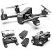 Holy Stone HS270 GPS 2.7K Drone with FHD FPV Camera Live Video for Adults, Portable Selfie Quadcopter for Beginners with Auto Return Home, Custom Flight Path, Follow Me, Long Control Range, Auto Hover