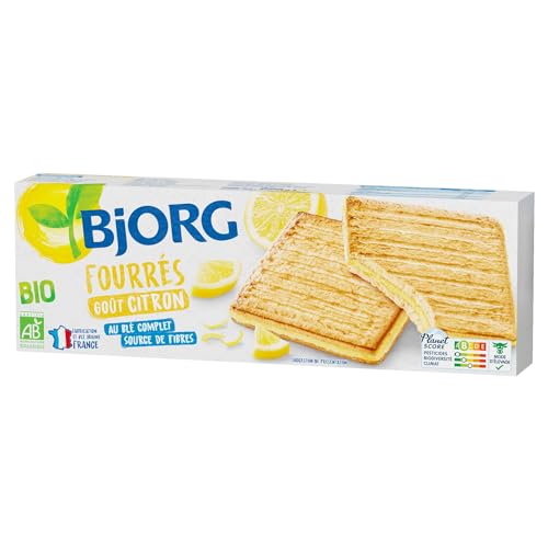 Biscuits Bio Fourrés Citron Bjorg Le Paquet De - vue 4