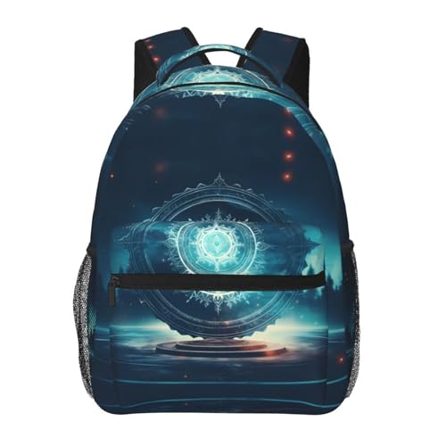 Sac à dos mandala pour ordinateur 15,7 pouces unisexe PHAYAH