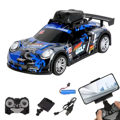 RC Drift Car with HD Camera & LED Lights
