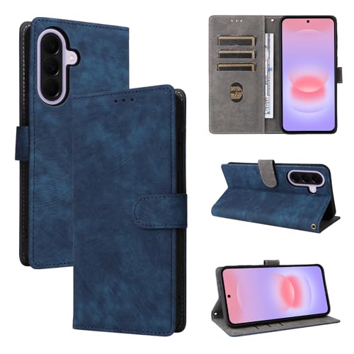 �Ή��@�� for Samsung Galaxy A57 5G �t���b�v���X�^���h �}�O�l�b�g�J�� �E�H���b�g�^�P�[�X Blue