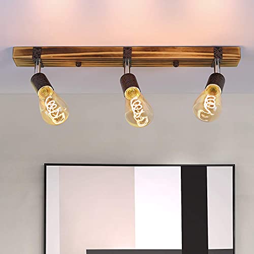 GBLY plafoniera vintage faretti a soffitto in