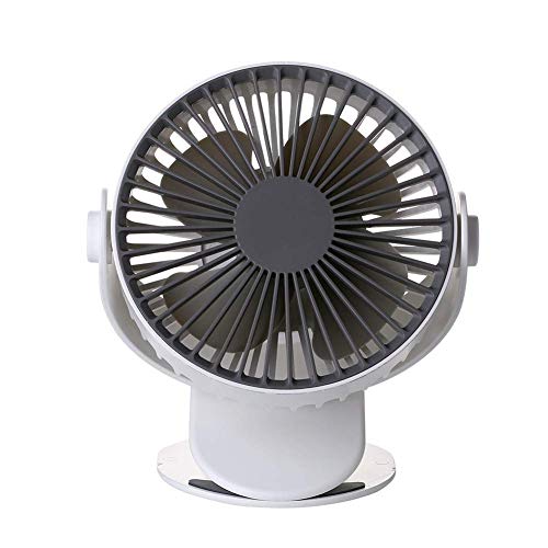 Mini ventilateur à pince MU 3 vitesses refroidissement 360 orientable pour bureau