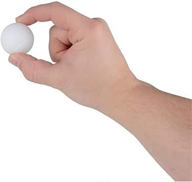 Rhode Island Novelty 1.5 Inch Plastic Ping Pong Ball, Pack of 12