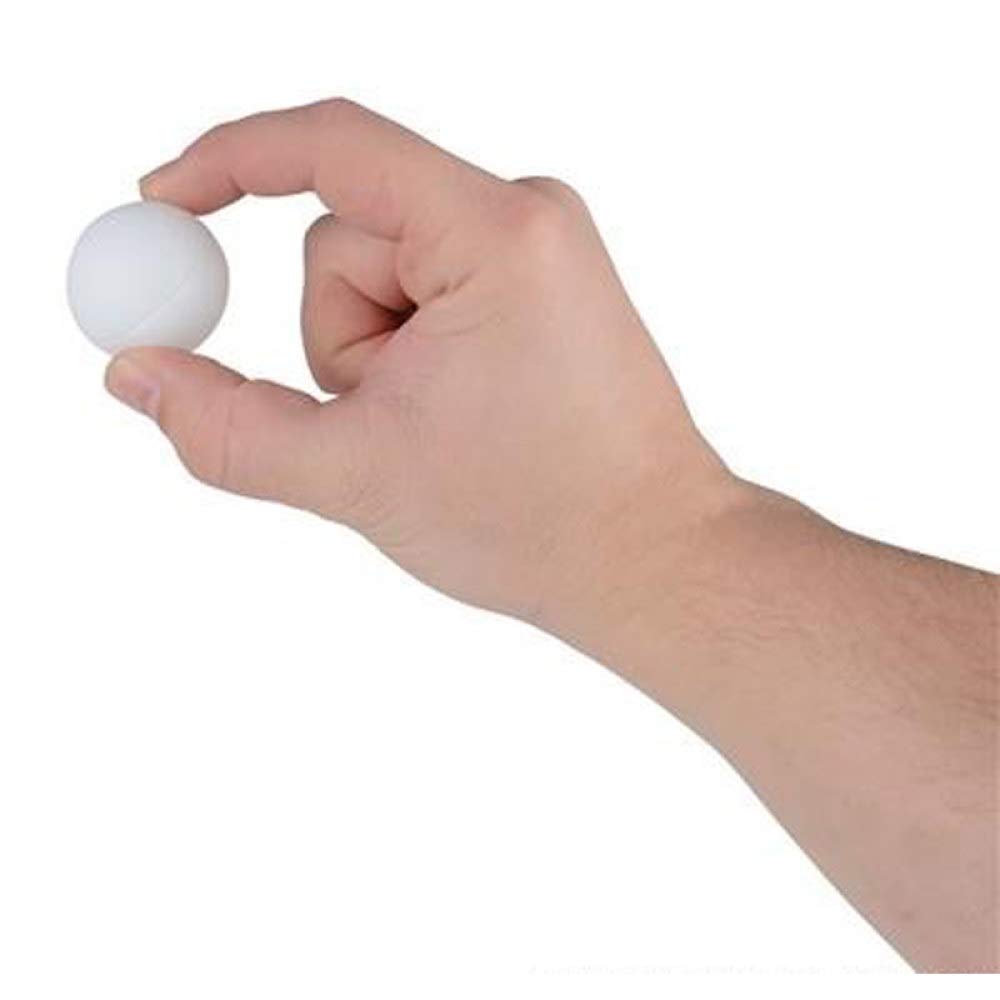 Rhode Island Novelty 1.5 Inch Plastic Ping Pong Ball, Pack of 12