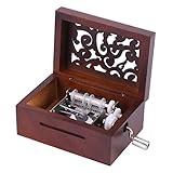 PRAXISWERKZEUG: Dieses Musikbox-Uhrwerk und Kassetten-Set eignet sich hervorragend für die Herstellung Ihrer eigenen Spieluhr. Sie können dieses Spieluhrwerk mit einem Metallstempel und Bändern zum Üben und Nachahmen verwenden und Sie können auch neue Bänder mit dickem Papier herstellen