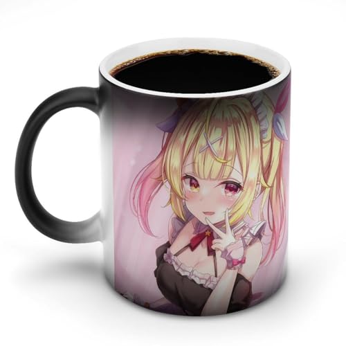 星川サラ 16マグ コーヒーカップ ファッション ハンドル付き 変色カップ 温感変色 新しいホームギフト 陶器 350ml 色が変わる 贈り物 耐熱 耐冷 直飲み 人気 アニメ キャラクター フィス用 家庭用 飲食店 ビジネス プレゼント 結婚祝い 誕生日