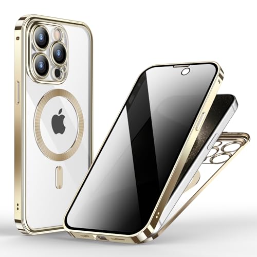 `h~ iPhone 15Pro p P[X OʃKX wʃNAPC ʃP[X SbNt A~t[ 360°Sʕی |bvAbv{^ MagsafeΉ ϏՌ ACtH15vP[X 6.1C` S[h