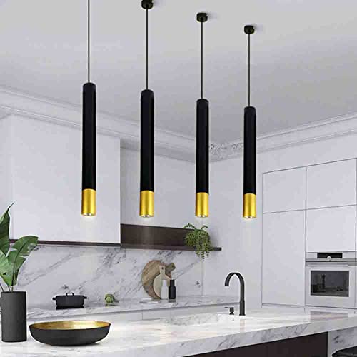 Lustre à tête simple noir mat au design architectural épuré - 4