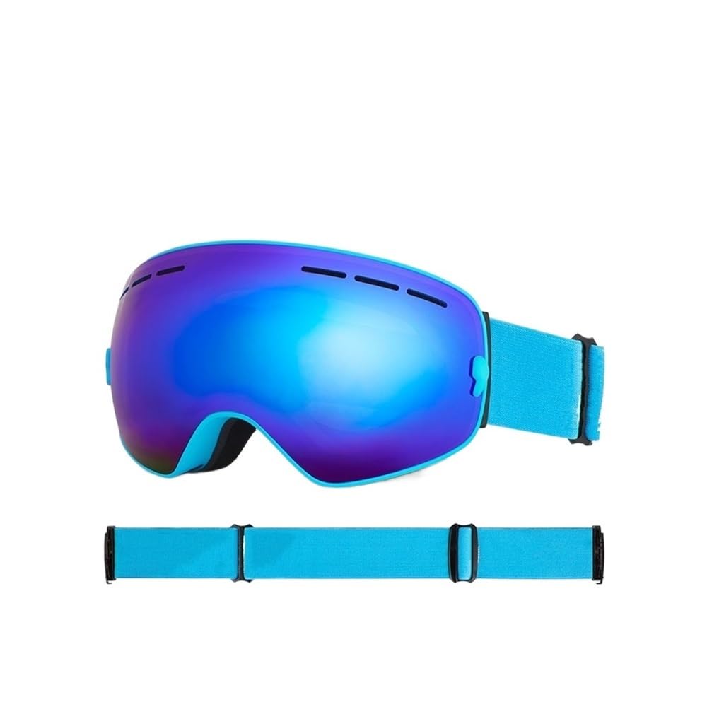 VCLUST Occhiali Moto Per Lo Sci Protezione UV400 Sci Occhiali Da Neve Occhiali Da Sci Uomo Donna Occhiali Da Snowboard Occhiali Maschera Da Sci Antiappannamento (Color : 5)