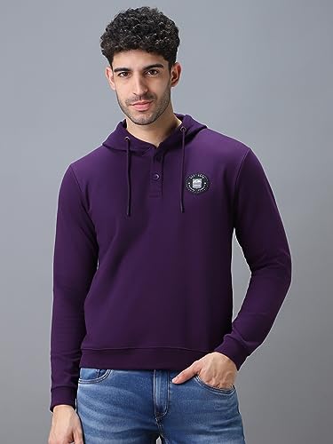 Image of Urbano Fashion Men Polycotton Hooded Sweatshirt