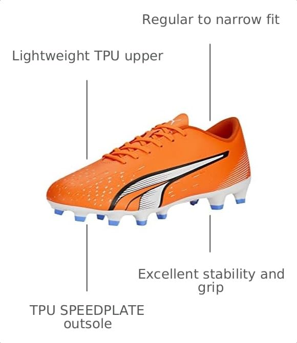 Image of Puma Mens Ultra Play Firm, Artificial Ground Soccer Cleats