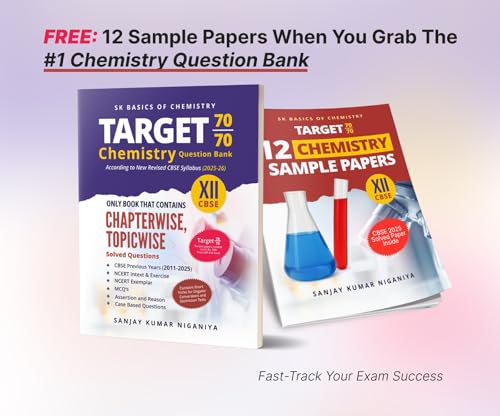 Image of Target 70 /70 Chemistry Previous Year Question Bank 12th CBSE