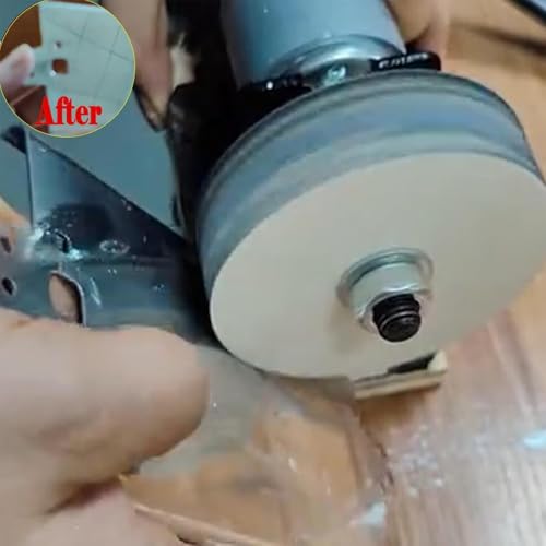 Polierscheibe, Beige Wollfilz Polierscheibe Rund Wollpolierscheibe für Schmuckreparatur DIY Enthusiasten 100 x 25 mm