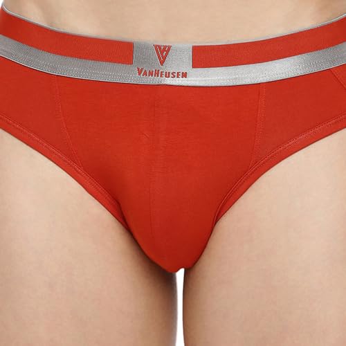 Image of Van Heusen Men Colour Fresh Briefs - Pima Cotton Stretch - Ultra Soft, Solid