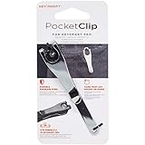 Zusätzliche Sicherheit: Der Taschenclip sichert die KeySmart-Schlüsselhalter an Ihrer Tasche, Geldbörse oder Ihrem Gürtel, sodass Sie darauf vertrauen können, dass ihr Schlüsselbund ordentlich gesichert ist.