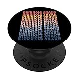 Rinkhals Snake Groovy Retro PopSockets Standard PopGrip