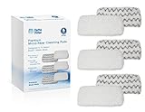 Fette Filter- Steam Mop Compatible Refill Pads Bissell 1252 1606670 1543 1652 1132M 1530 11326 Symphony Hard Floor Vacuum Steam Cleaner Series (6-Pack)