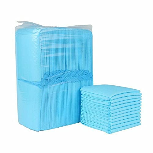 Thousandgear Designed for 40/400 PCS for Pets All Breeds Pads-New & Improved Puppy Potty That Absorb & NEUTRALIZE Urine Training Pads for Dog Pee Pads, Pee Pads for Dogs Crate Pads (400) Blue