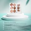 OFRA Pro Palette On The Glow - 3-in-1 Face Makeup Palette with Blush, Bronzer and Highlighter - Powder Makeup Contour Palette with an Integrated Mirror - Travel-Friendly, Cruelty-Free