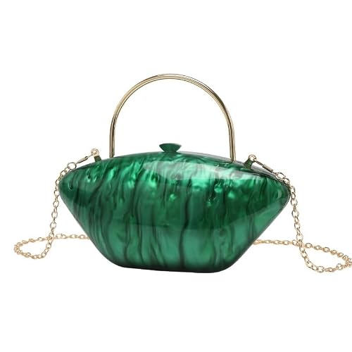 [WYBFFC] Acrylic Shell Color Evening Bag European Clutch Purses